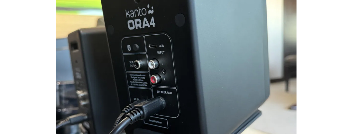 Настольные динамики Kanto Audio ORA4 созданы для того, чтобы придать вашей игровой системе еще больше звука